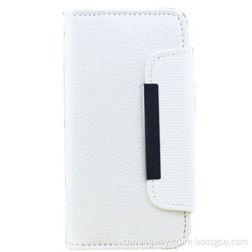 Fashionable PU Leather Flip Wallet-shaped Case/Cover for iPhone 5 with Card Slots